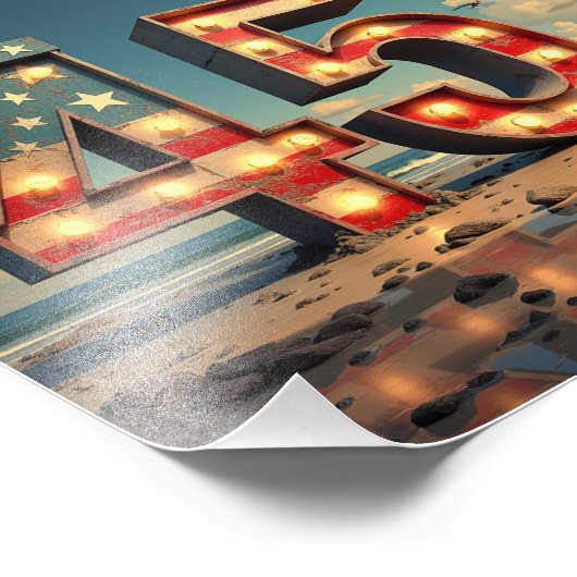 Donald Trump Foto Afdruk (Hoek)