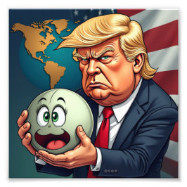 Donald Trump Foto Afdruk