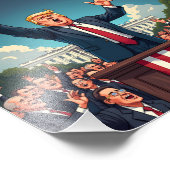 Donald Trump Foto Afdruk (Hoek)