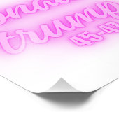 Donald Trump Foto Afdruk (Hoek)