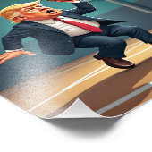 Donald Trump Foto Afdruk (Hoek)