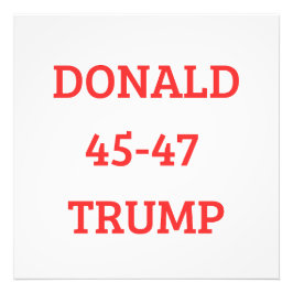 Donald Trump Foto Afdruk