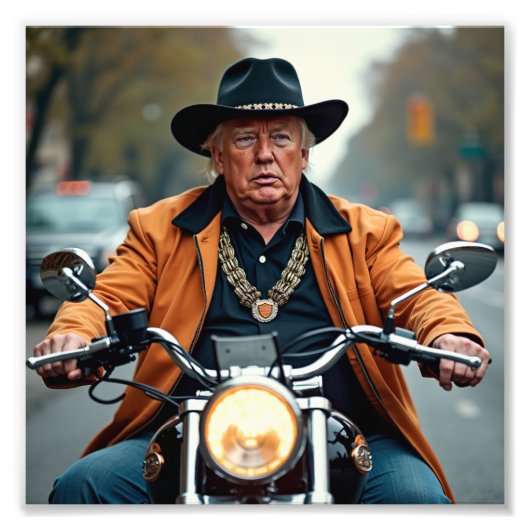 Donald Trump Foto Afdruk (Voorkant)