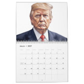 Donald Trump Foto Maandelijkse Kalender (Mar 2027)
