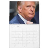 Donald Trump Foto Maandelijkse Kalender (Jan 2027)