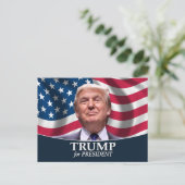 Donald Trump Foto - President 2016 Briefkaart (Staand voorkant)