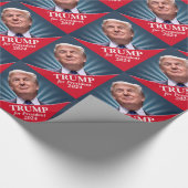 Donald Trump Foto - President 2016 Cadeaupapier (Hoek)
