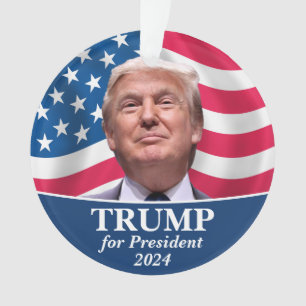 Donald Trump Foto - President 2016 Ornament