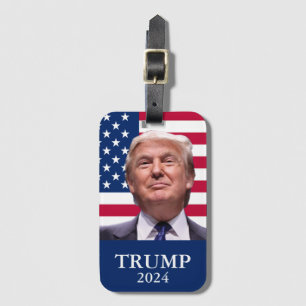 Donald Trump Foto - President 2024 Bagagelabel