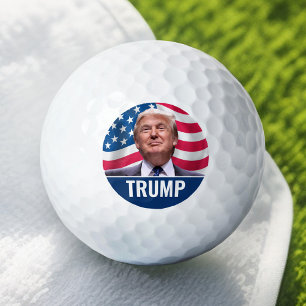 Donald Trump Foto - President 2024 Golfballen