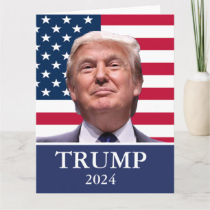 Donald Trump-foto - President 2024 Kaart