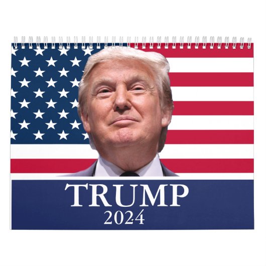 Donald Trump Foto - President 2024 Kalender (Hoes)