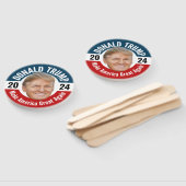 Donald Trump Foto - President 2024 - Parade Handwaaier (Niet-gemonteerd)