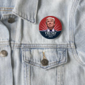 Donald Trump Foto - President 2024 Ronde Button 5,7 Cm (In situ)