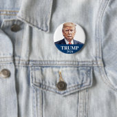 Donald Trump Foto - President -genoeg zei Pinbak Ronde Button 5,7 Cm (In situ)