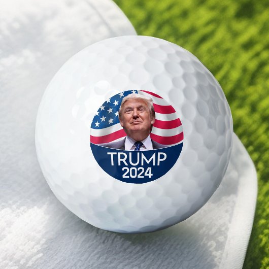 Donald Trump Foto - President Golfballen