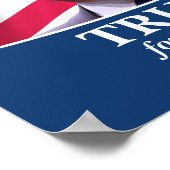 Donald Trump Foto - President Poster (Hoek)