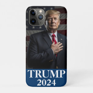 Donald Trump Foto - Trump 2024 Houd Amerika groot Case-Mate iPhone Case