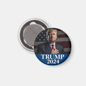 Donald Trump Foto - Trump 2024 Houd Amerika groot Magneet (Voorkant / Achterkant)