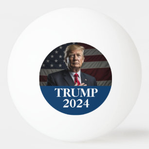 Donald Trump Foto - Trump 2024 Houd Amerika groot Pingpongbal