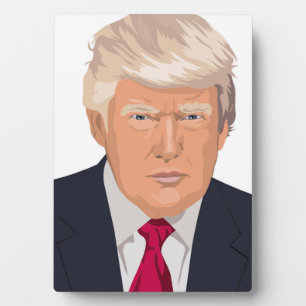 DONALD TRUMP FOTOPLAAT