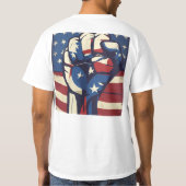 Donald Trump Fotoprint T-shirt (Achterkant)