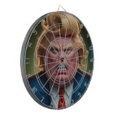 Donald Trump Fun Dartboard met een politicus Dartbord (Voorkant Links)