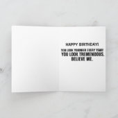 DONALD TRUMP FUNNY HAPPY BIRTHDAY WENSKAARTEN KAART (Binnen)