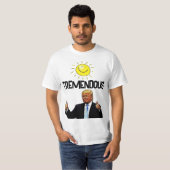 DONALD TRUMP FUNNY TREMENDOUS T-SHIRS T-SHIRT (Voorkant volledig)