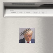 Donald Trump "gearresteerd" Mugshot Magnet (Insitu (Vaatwasser))
