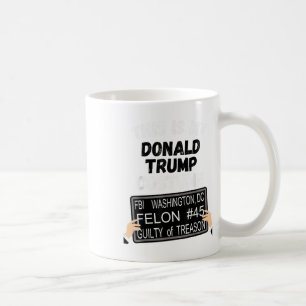 Donald Trump gevangenis veroordeelde outfit, anti Koffiemok