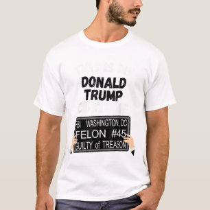 Donald Trump gevangenis veroordeelde outfit, anti  T-shirt