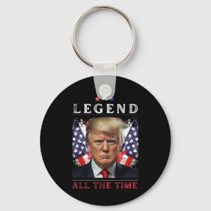 Donald Trump Gevecht Inauguratie Dag 2025 Legende Sleutelhanger