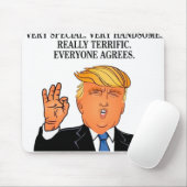 Donald Trump - geweldige vaders dag verjaardag Muismat (Met muis)