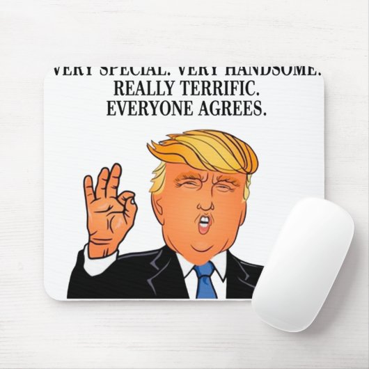 Donald Trump - geweldige vaders dag verjaardag Muismat (Met muis)