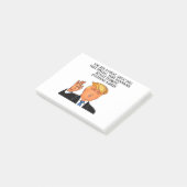 Donald Trump - geweldige vaders dag verjaardag Post-it® Notes (Schuin)
