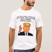 Donald Trump - geweldige vaders dag verjaardag T-shirt (Voorkant)