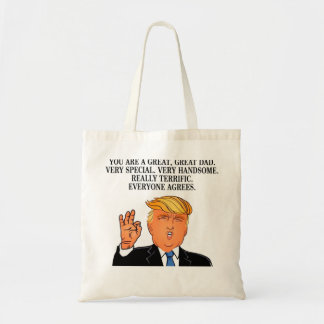 Donald Trump - geweldige vaders dag verjaardag Tote Bag