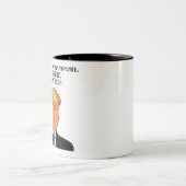 Donald Trump - geweldige vaders dag verjaardag Tweekleurige Koffiemok (Center)