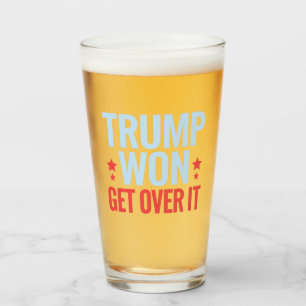 Donald Trump Gewonnen Accepteer Het 2024 Trump Gew Glas