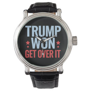 Donald Trump Gewonnen Kom Er Overheen 2024 Trump G Horloge