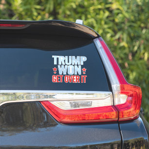 Donald Trump Gewonnen Kom Er Overheen 2024 Trump G Sticker