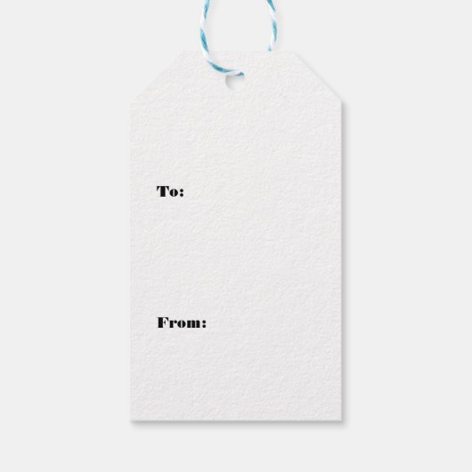 Donald Trump Gift Labels Cadeaulabel (Achterkant)