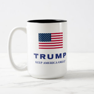 Donald Trump Gift Tweekleurige Koffiemok