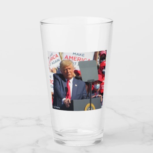 Donald Trump   Glas (Voorkant)