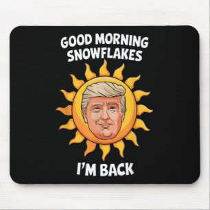 Donald Trump Goedemorgen Sneeuwvlokken Im Terug 45 Muismat