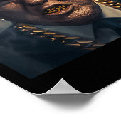 Donald Trump Gold Grillz Poster (Hoek)