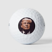 Donald Trump Golf Ball Golfballen (Voorkant)
