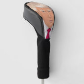 DONALD TRUMP GOLF DRIVER HOESJE GOLFHEADCOVER (Schuin)