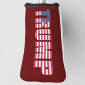 DONALD TRUMP GOLF HEAD HOESJE GOLFHEADCOVER (Draai 90)